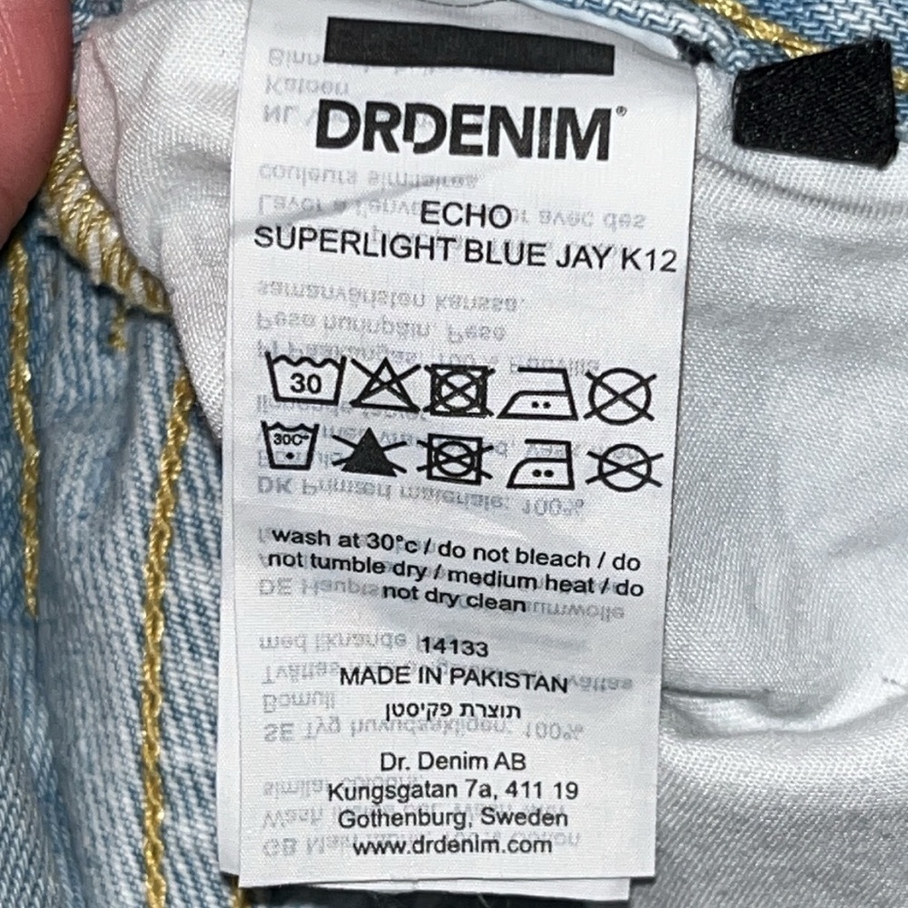 Dr. Denim Light Wash High-Rise Women’s Jeans - Picture 8 of 9